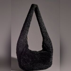 Anthropologie Sherpa sling bag